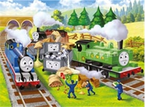 Thomas Track Trouble - 24 Piece Floor Puzzle