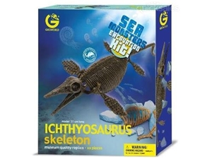 Geoworld Prehistoric Sea Monster Skeleton Excavation Kit - Ichthyosaurus