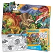 Puzzle Doubles - Fun Facts! Creatures of the Past