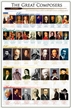 The Great Composers Poster