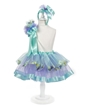 Forget me Knot Aqua Flower Skirt 11"