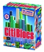 Citiblocs 50 Piece Cool Colors Wooden Building Set