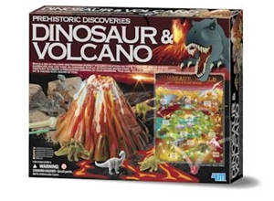 Dinosaur and Volcano 3-in-1 Kit