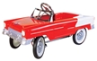 55 Classic Red Metal Pedal Car