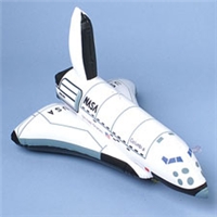 Inflatable Space Shuttle 17"L, inflatable toys, inflatable space shuttle toy, space shuttle toy, spa