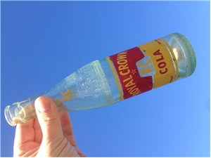 RC Royal Crown Cola Nehi ACL Bottle San Antonio TX