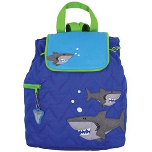 Shark Quilted Backpack