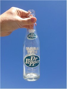 Sugar Free Dr Pepper ACL Bottle 10 fl oz