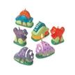 Dinosaur Birthday Candles - 6 pack, dinosaur birthday party, dinosaur candles, dinosaur party candle
