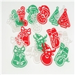 Holiday Stocking Stuffer - Christmas 2-N-1 Stencils and Bookmark