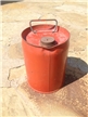 Vintage Red Metal Farm Can Gas, Oil, Water Usa-M4071+Ab0229