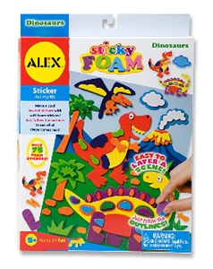 Sticky Foam Dinosaurs