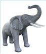7 Foot Tall Inflatable Lifelike Elephant, giant inflatable animals, yard decorations