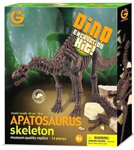 Geoworld Dinosaur Skeleton Excavation Kit - Apatosaurus