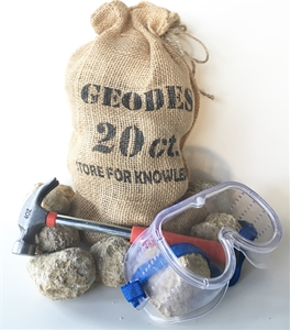 Break Your Own Geodes Whole Moroccan 2 Gift Bag Bulk 20 Break Your Own Whole Moroccan Geodes Gift Bag W Kids Hammer Goggles