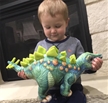 14" Plush Dinosaur - Stegosaurus