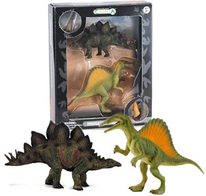 CollectA Dinosaur Wonders Set - Spinosaurus & Stegosaurus