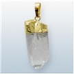 Natural Quartz Point Necklace