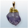 Natural Amethyst Point Necklace