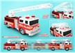 Fdny Motorized Ladder Truck With Lights & Sound