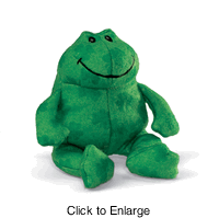 gund animals, kissing frog, plush frog toy, St. pattys frog, st. patricks day animals, frog toy, fro