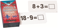 Horizontal Addition and Subtraction Flash Cards Set