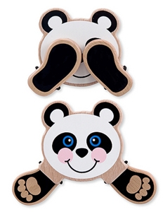 Peek-a-Boo Panda Baby Toy