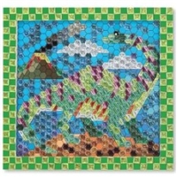 Dinosaur Peel & Press Sticker by Number