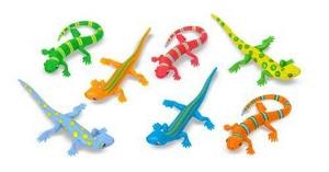 Melissa and Doug Litter of Lizzards