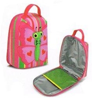 Bella Butterfly Lunch Bag, lunch bag, girls lunch bag, bella butterfly lunch bag, butterfly lunch ba