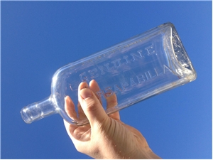 Antique Glass New York Sasparilla Medicine Bottle