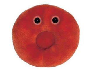 Giant Microbes Plush - Red Blood Cell