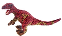 28" Red T-Rex Stuffed Dinosaur