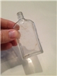 Collectible Vintage Jergens Lotion Glass Medicine Bottle