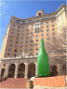 Vintage Mineral Wells Baker Hotel Bottle Crazy Water
