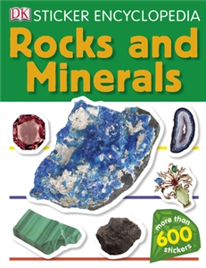 Sticker Encyclopedia Rocks and Minerals Book