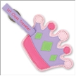 Girls Luggage Tag, Luggage Tag, Princess Tag, Crown Luggage Tag, Kids Luggage Tag, Tag