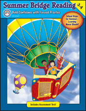 Summer Bridge Reading Language Arts-Grades 3-4
