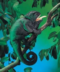 Folkmanis Chameleon Hand Puppet