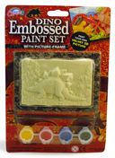 Dinosaur 3-D Embossed Paint Sets