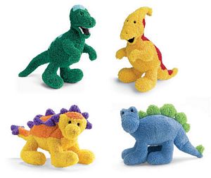 Chatter Box Dinosaur Ankylosaurus Yellow/Orange