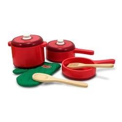 Melissa and Doug Wooden Kitchen Accessory Set