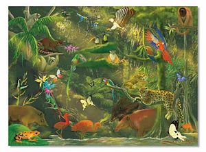Melissa and Doug 500 Piece Beneath the Canopy Jigsaw Puzzle