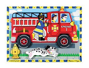 Melissa and Doug Fire Truck - Chunky Puzzle