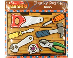 Melissa and Doug Tools Chunky Puzzle