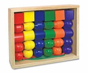 Melissa and Doug Primary Lacing Beads