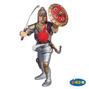 Papo Oriental Knight Red with Helmet