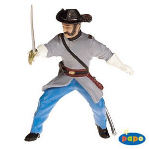 Papo Confederate Officer With Sabre Toy Model