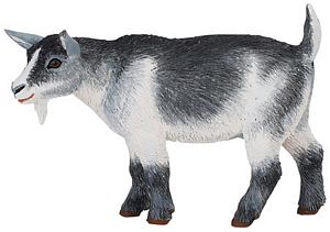 Safari Farm Pygmy Nanny Goat, goat toy, goat model, goat replica, kids wild safari goat model toy