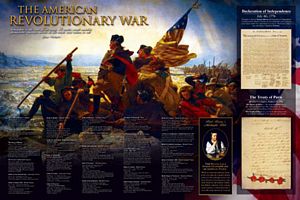 The American Revolution Poster-Laminated